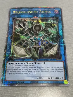 Yu-Gi-Oh! TCG Relinquished Anima MP24-EN007 Quarter Century Secret Rare NM/M - Image 1