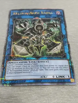 Yu-Gi-Oh! TCG Relinquished Anima MP24-EN007 Quarter Century Secret Rare NM/M - Image 2