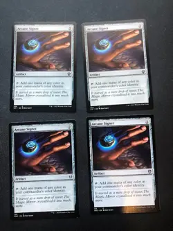 4X Arcane Signet Regular - Magic the Gathering (LP) - Image 1