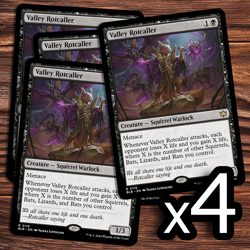 4x Valley Rotcaller - Near Mint - Bloomburrow - Magic the Gathering - Image 1