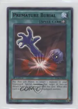 Premature Burial 1st Ed. YuGiOh Battle Pack 2: War of the Giants #BP02-EN135 1u6 - Image 1