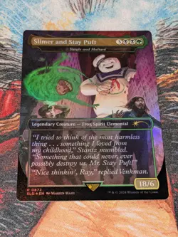 MTG Foil Yargle and Multani Secret Lair X Ghostbusters Camp - Image 1