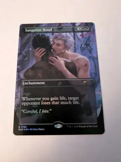 MTG Foil Sanguine Bond Secret Lair Astarion's Thirst D&D - Image 2