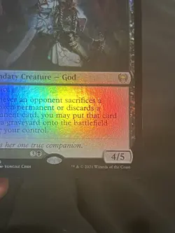MTG Tergrid, God of Fright // Tergrid's Lantern [Kaldheim​​​] Near Mint Foil​​ - Image 4