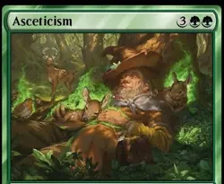 Magic RARE Asceticism Enchantment R 0233 Torgeir Fiereide - Image 1