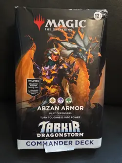 Tarkir: Dragonstorm Commander Deck - Abzan Armor - Commander New Factory Sealed - Image 1