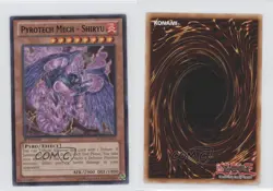 Pyrotech Mech - Shiryu 1st Ed. YuGiOh Battle Pack 2: War of the Giants ic4 - Image 3