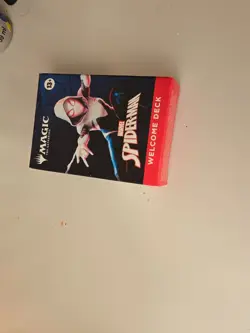 SDCC 2025 Magic The Gathering x Spider-Man Red Welcome Deck Set - Image 1