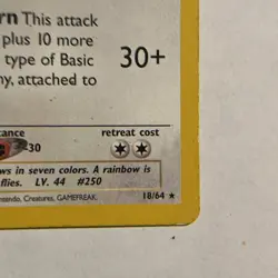 Pokemon TCG Ho-Oh Neo Revelation Card 18/64 Regular Basic - Image 4