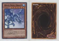 White Night Dragon 1st Ed. YuGiOh Battle Pack 2: War of the Giants 01j3 - Image 3