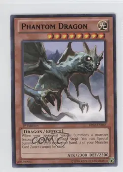 Phantom Dragon 1st Ed. YuGiOh Battle Pack 2: War of the Giants #BP02-EN065 ic4 - Image 1