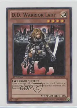 DD Warrior Lady 1st Ed. YuGiOh Battle Pack 2: War of the Giants #BP02-EN021 3q4 - Image 1