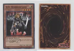 DD Warrior Lady 1st Ed. YuGiOh Battle Pack 2: War of the Giants #BP02-EN021 3q4 - Image 3