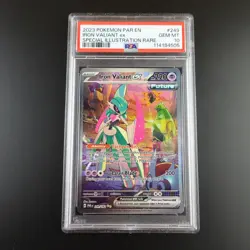 PSA 10 Iron Valiant ex 249/182 Pokemon Paradox Rift Graded Card - Image 1