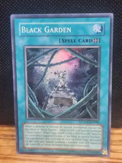 Yugioh! Black Garden CSOC EN-048 Super Rare Unlimited NM - Image 1