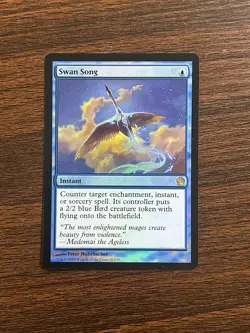 MTG Swan Song Theros Holofoil Playing Cards 2x Magic The Gathering 65/249 WOTC - Image 4