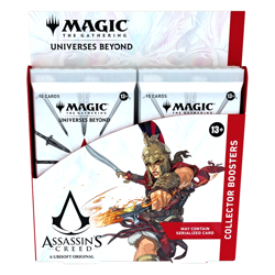 MTG Magic The Gathering Assassin’s Creed Collector Booster Box 12 Packs, Foils - Image 3