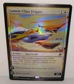 Lumen-Class Frigate (Rare Foil) #25 Edge of Eternities MTG NM - Image 1