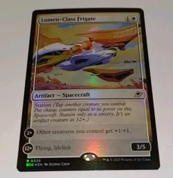 Lumen-Class Frigate (Rare Foil) #25 Edge of Eternities MTG NM - Image 2