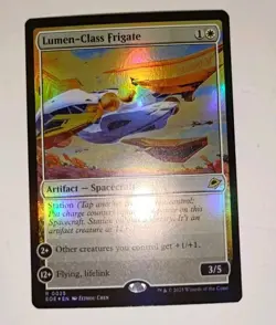 Lumen-Class Frigate (Rare Foil) #25 Edge of Eternities MTG NM - Image 3