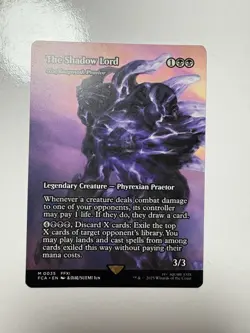 MTG The Shadow Lord (Gix, Yawgmoth Praetor) Final Fantasy Mythic Regular - Image 1