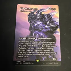 MTG The Shadow Lord (Gix, Yawgmoth Praetor) Final Fantasy Mythic Regular - Image 1