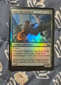 High-Rise Sawjack FOIL #150/281 Streets of New Capenna MTG Magic - Image 1