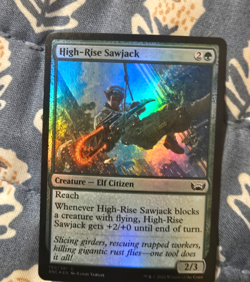 High-Rise Sawjack FOIL #150/281 Streets of New Capenna MTG Magic - Image 2