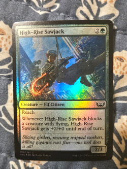 High-Rise Sawjack FOIL #150/281 Streets of New Capenna MTG Magic - Image 3