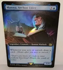 Matoya, Archon Elder (Extended Art) Final Fantasy Foil NM MTG - Image 1