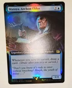 Matoya, Archon Elder (Extended Art) Final Fantasy Foil NM MTG - Image 2