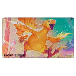MAGIC THE GATHERING ULTRAPRO FINAL FANTASY CHOCOBO HOLOFOIL PREMIUM PLAYMAT MTG - Image 1