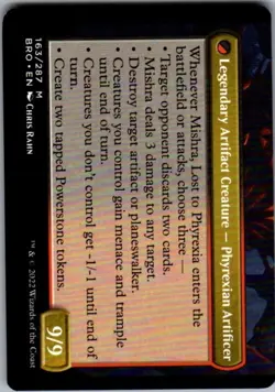 Phyrexian Dragon Engine #163 (NM) Brothers' War BRO Magic MTG - Image 2