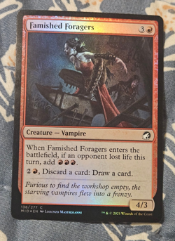 Famished Foragers FOIL Midnight Hunt MID MTG Magic - Image 1