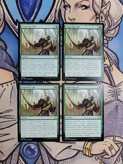 4x Inspiring Call NM/M LCC MTG Magic - Image 1