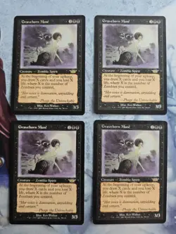 Graveborn Muse x 4 - Legions - Magic the Gathering - MTG - Light Play - Image 1