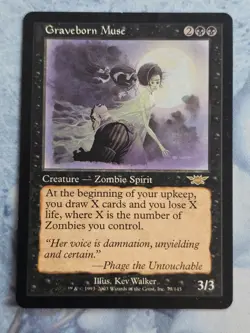 Graveborn Muse x 4 - Legions - Magic the Gathering - MTG - Light Play - Image 4