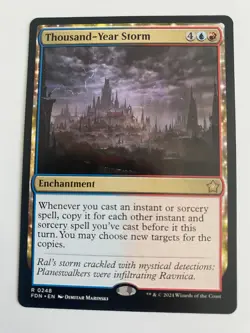 Thousand-Year Storm (NM Non-Foil) FDN-0248 Rare MTG - Image 1