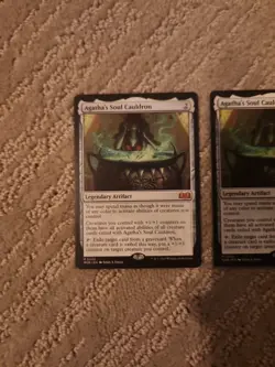 MTG Agatha's Soul Cauldron Playset NM 3 Regular And 1 Foil - Image 2