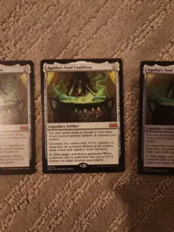 MTG Agatha's Soul Cauldron Playset NM 3 Regular And 1 Foil - Image 3