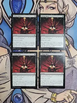 4x Village Rites - NM/M LCC MTG Magic - Image 1