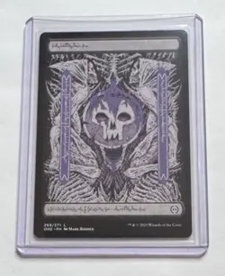 Phyrexian Swamp 269/271 Phyrexia: All Will Be One Full Art Land MTG NM/M - Image 1