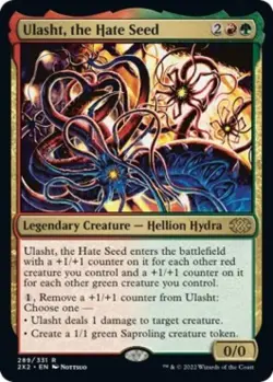 Ulasht, the Hate Seed - Near Mint MTG Double Masters 2022 - Image 1