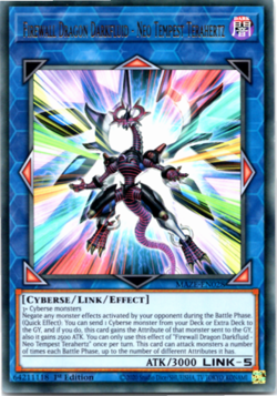 Firewall Dragon Darkfluid - Neo Tempest Terahertz MAZE-EN028 Ultra Rare Yugioh - Image 1