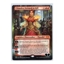 Chandra, Dressed to Kill #279 Mythic Borderless MTG 21 Innistrad: Crimson Vow - Image 1