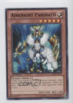 Airknight Parshath 1st Ed. YuGiOh Battle Pack 2: War of the Giants ic4 - Image 1