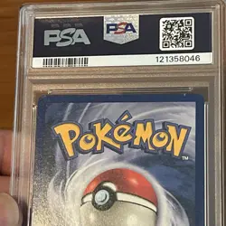 Hitmonlee 7/62 Fossil Holo 1999 Pokemon PSA 7 - Image 5