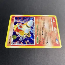 Entei - 4/132 - Holo Rare Diamond & Pearl Secret Wonders Pokemon LP - Image 3
