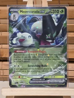 Pokemon TCG Meowscarada EX Paldea Evolved Card 15/193 MINT/ NM - Image 1