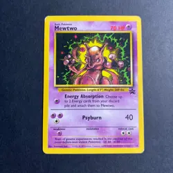 Mewtwo - 14 - Pokemon Wizards Black Star Promo Card MP - Image 1